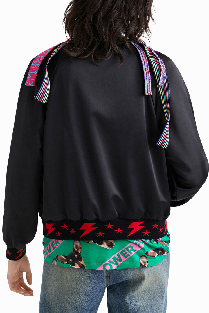 Chaqueta bomber cintas Johnson Hartig | Desigual