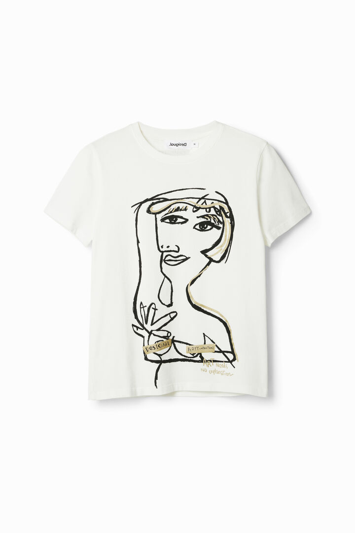 Arty face T-shirt | Desigual