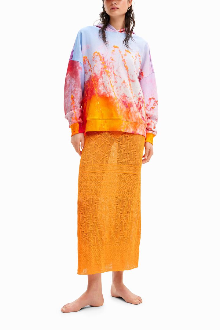 Photographic hoodie | Desigual