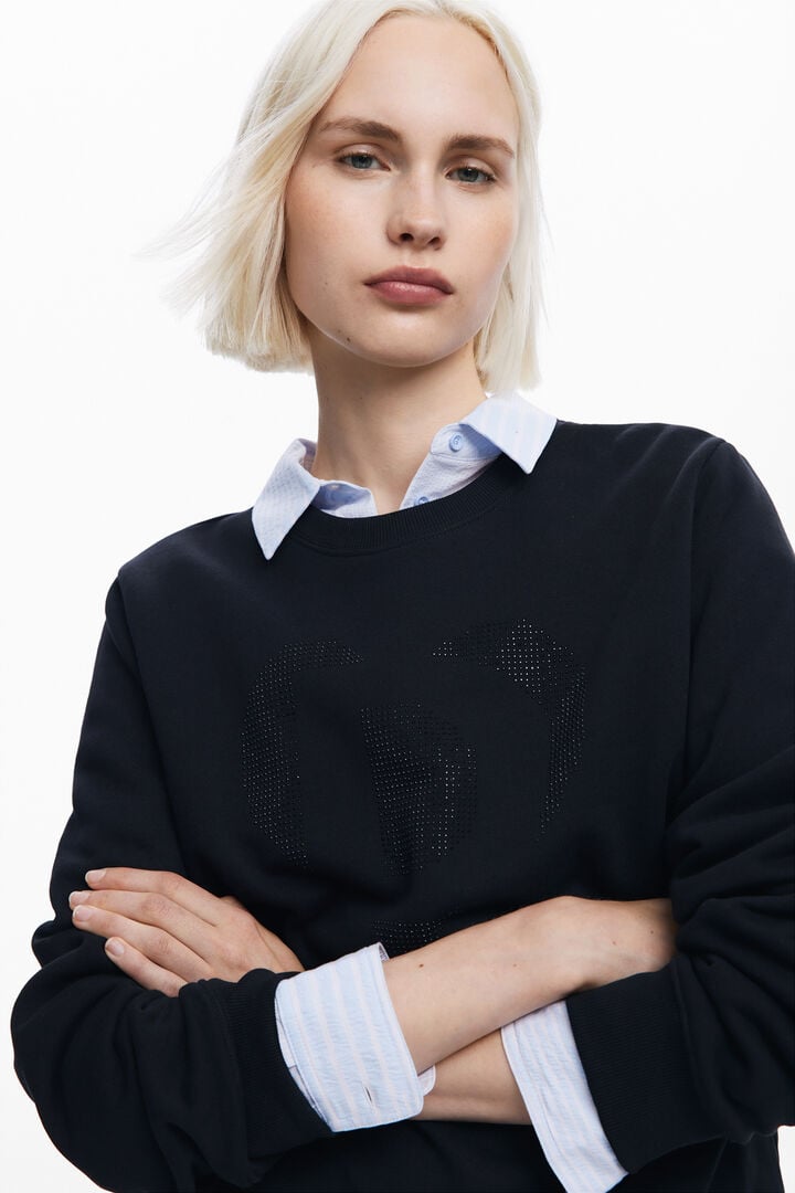 Sudadera corazón Desigual | Desigual