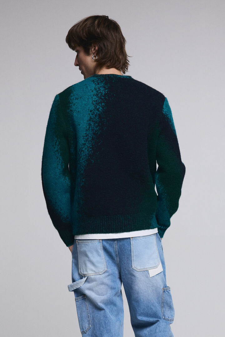 Sweter Jacquard splatter | Desigual