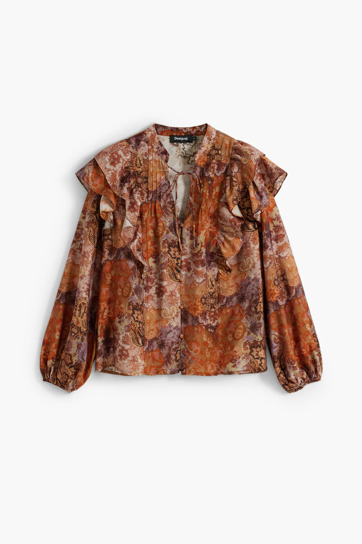 Romantic paisley blouse | Desigual