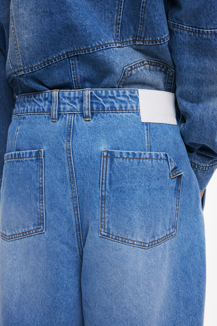 Denim ballon bolsillos bajo | Desigual