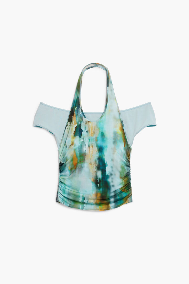 T-shirt with detachable short sleeves | Desigual