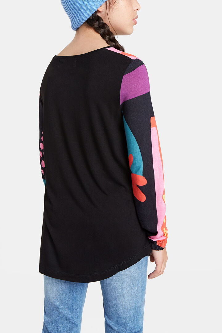 Cotton T-shirt daisies | Desigual