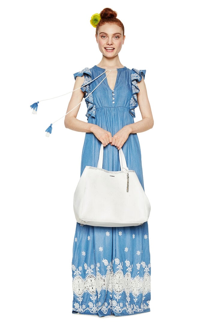 Bolso 2 en 1 Metallic Splatter Cu | Desigual