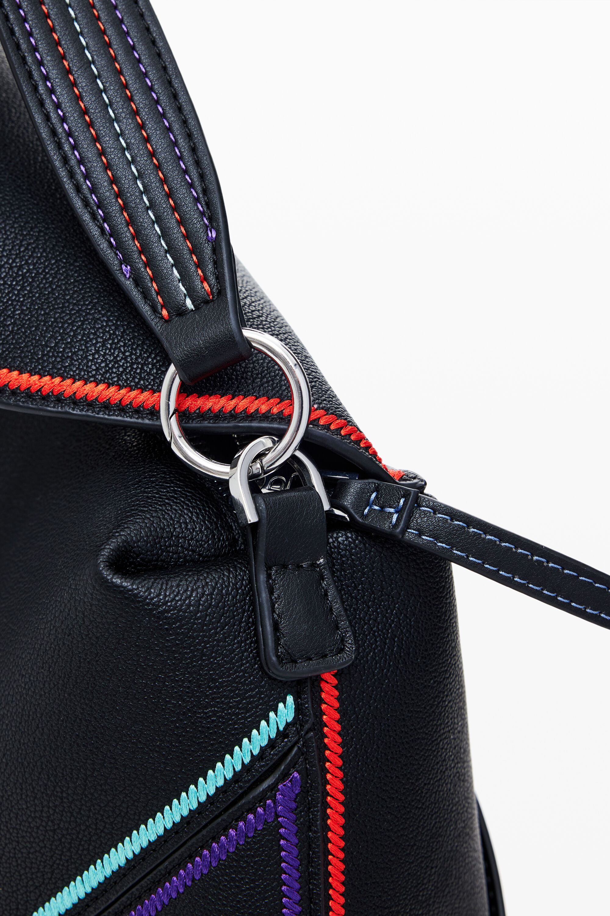 Striped mini backpack outlet