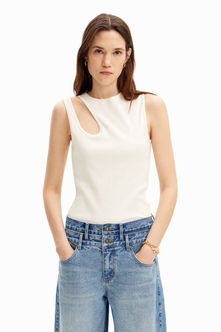 Cut-out vest top | Desigual