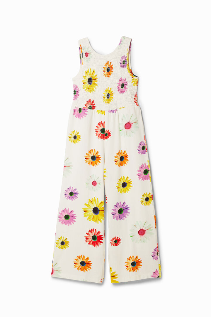 Mono largo tirantes margaritas | Desigual
