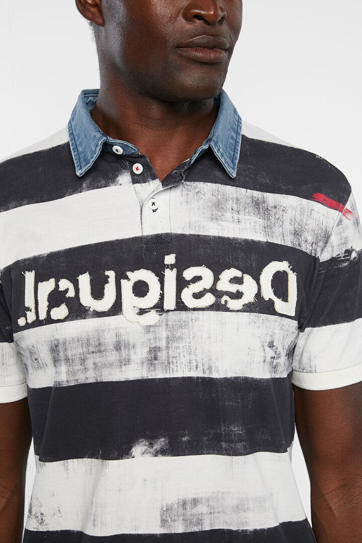 Striped Polo Shirt | Desigual