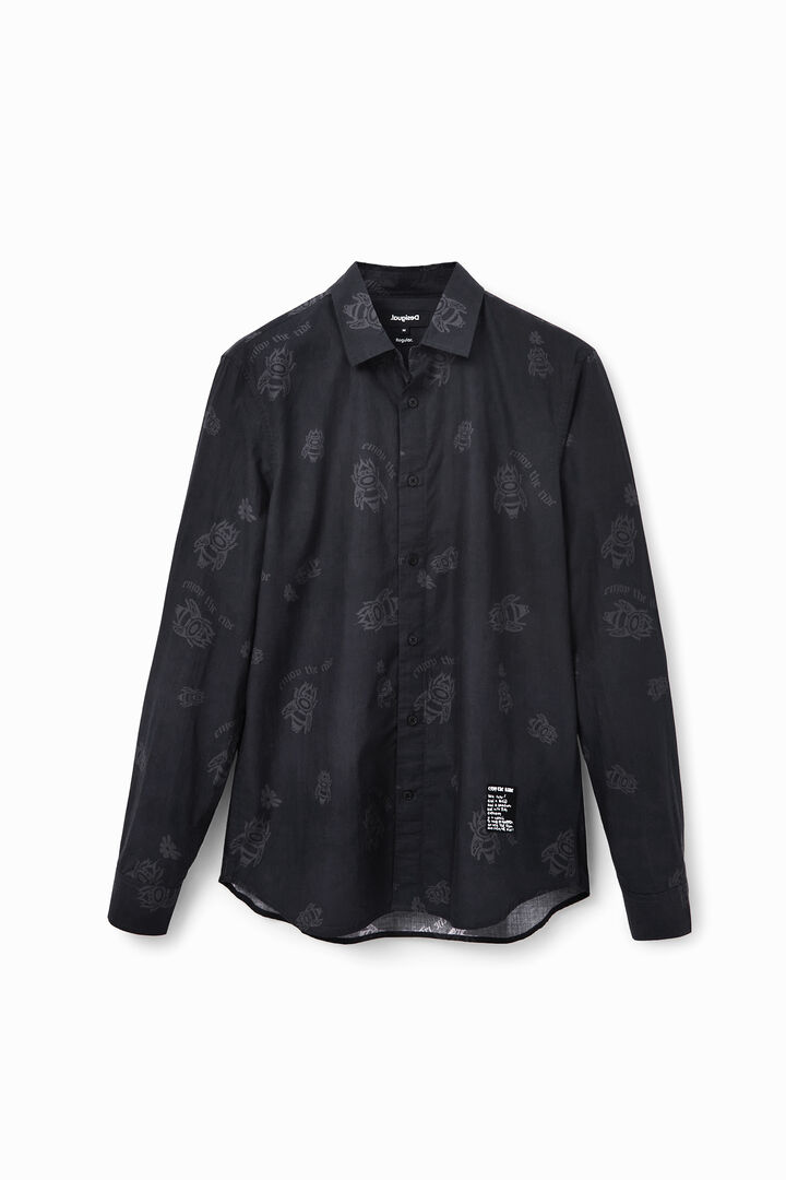 Camisa manga larga abejas | Desigual