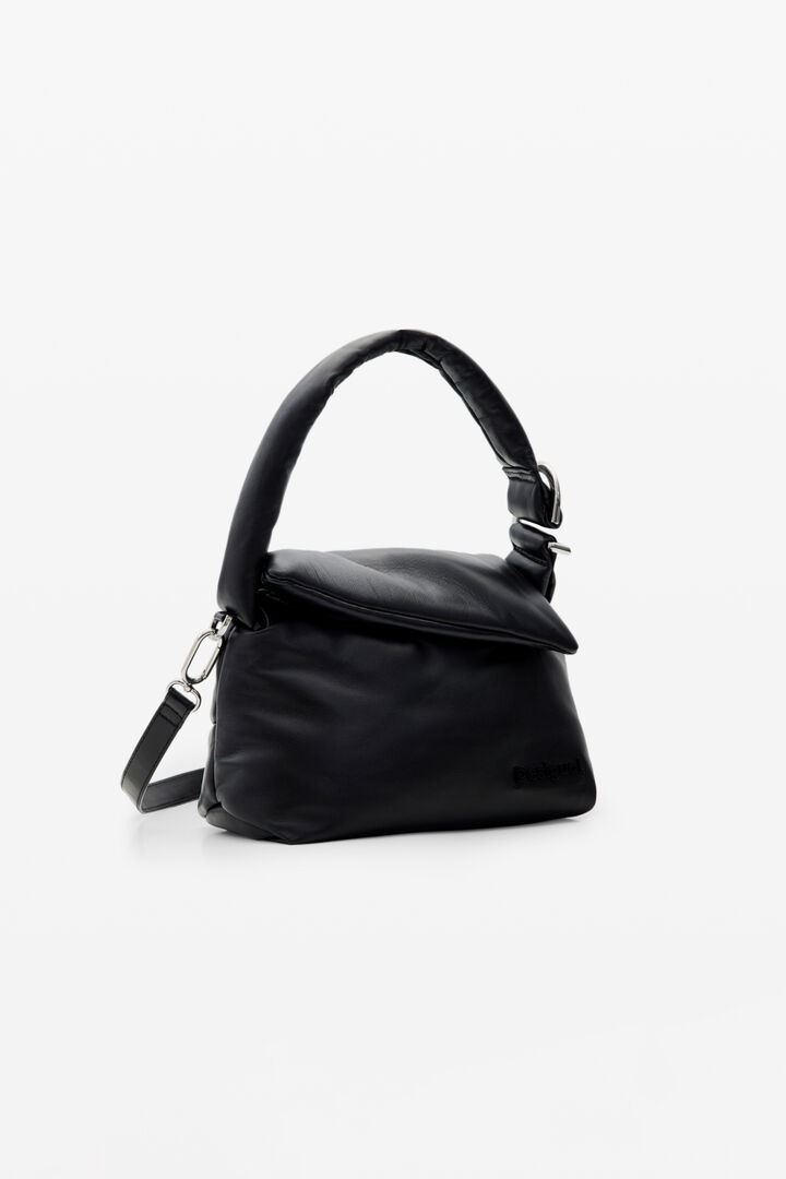 Midsize leather bag | Desigual