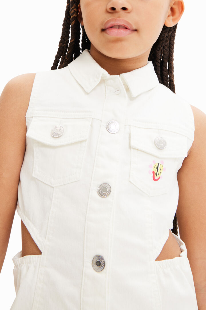 Vestit texà cut-outs | Desigual