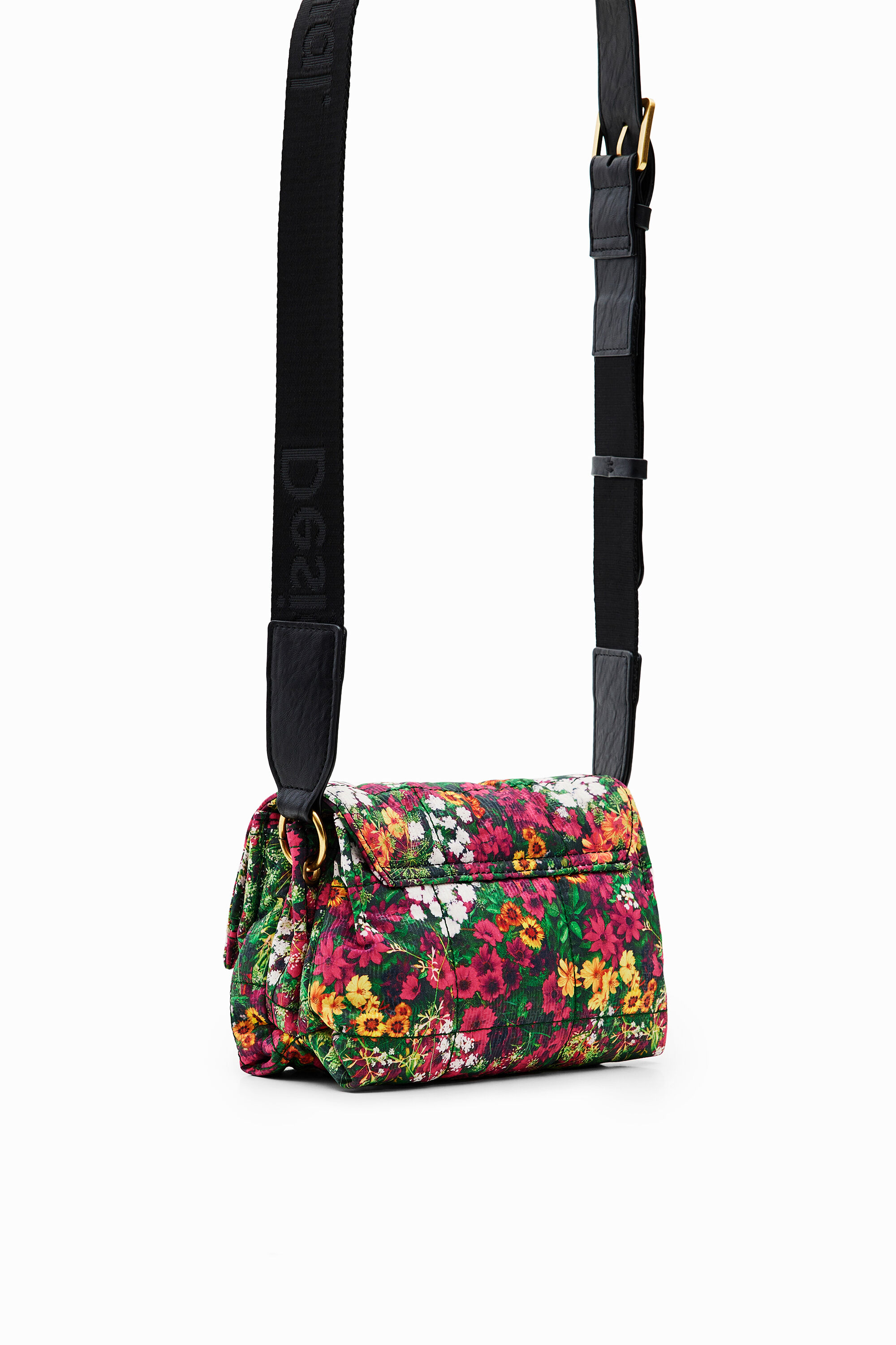 Small floral crossbody bag Desigual