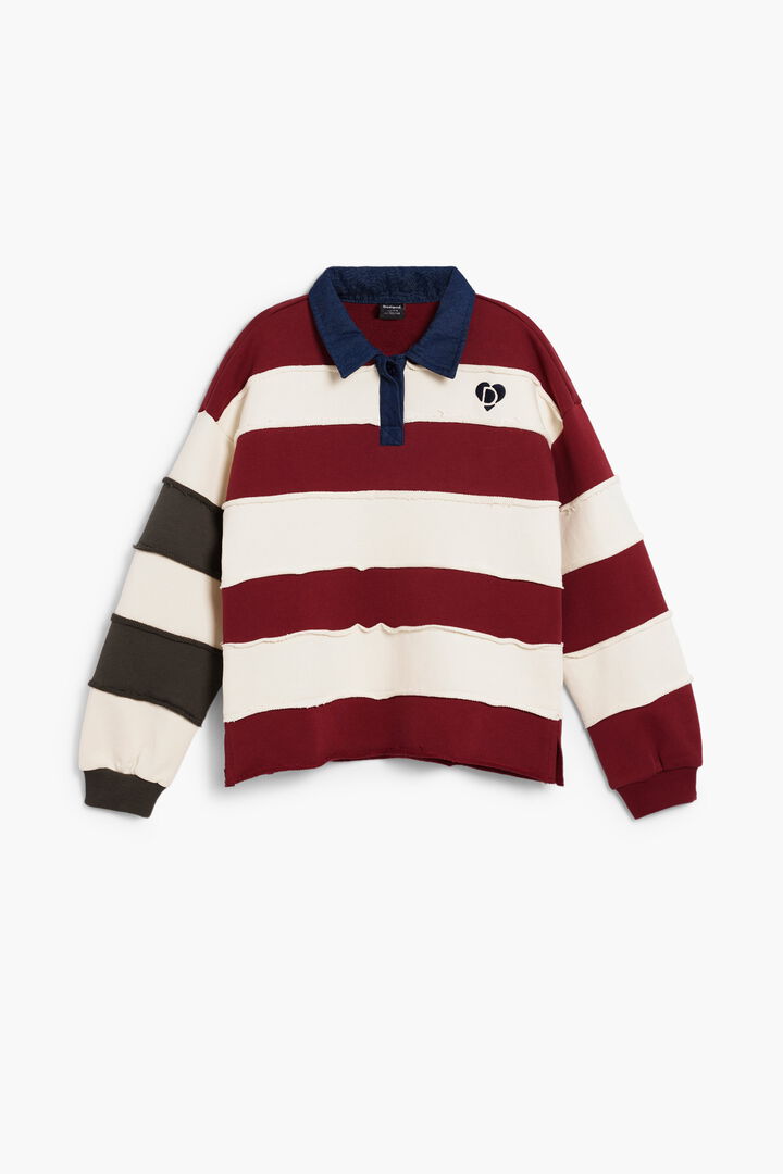 POLO W PASKI Z DŁUGIM RĘKAWEM | Desigual