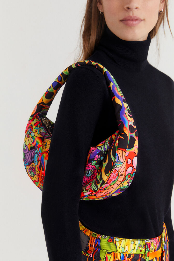 Flame sling handbag | Desigual
