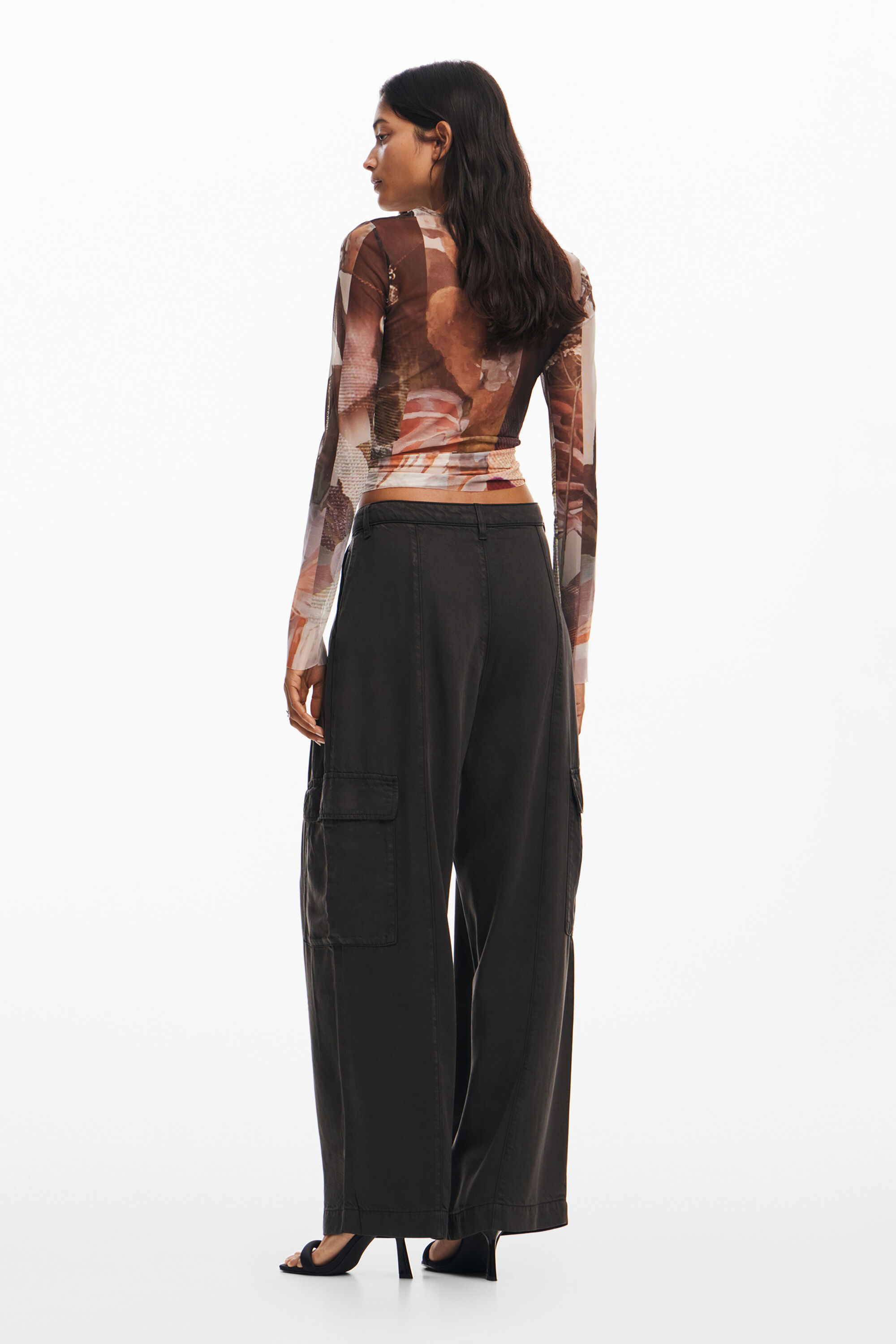 Desigual pantaloni cargo discount