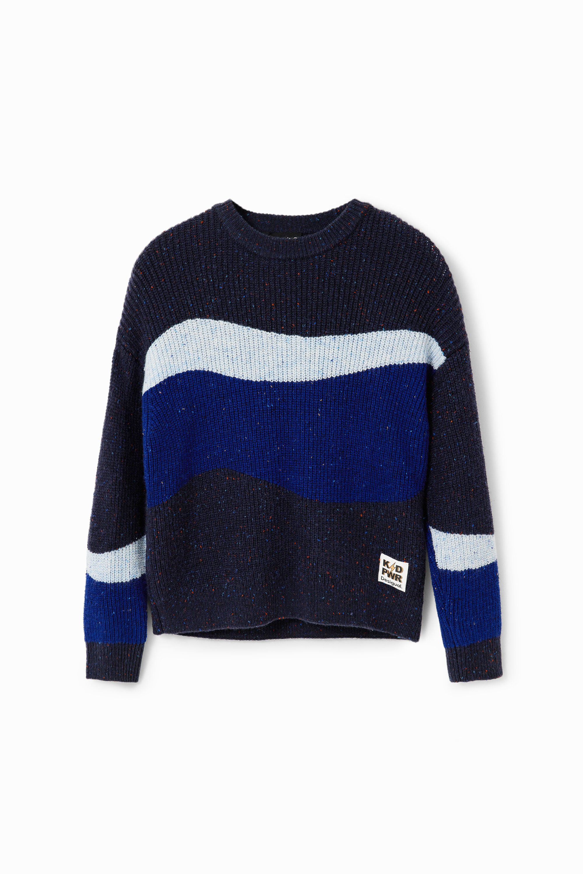 Pullover Jacquard Wellen