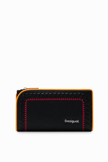 L embroidered wallet | Desigual