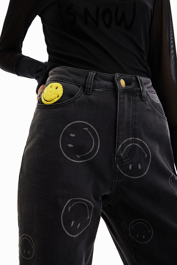 Vaqueros Mom Smiley® | Desigual