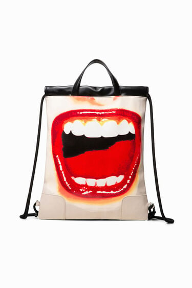 String backpack lips | Desigual
