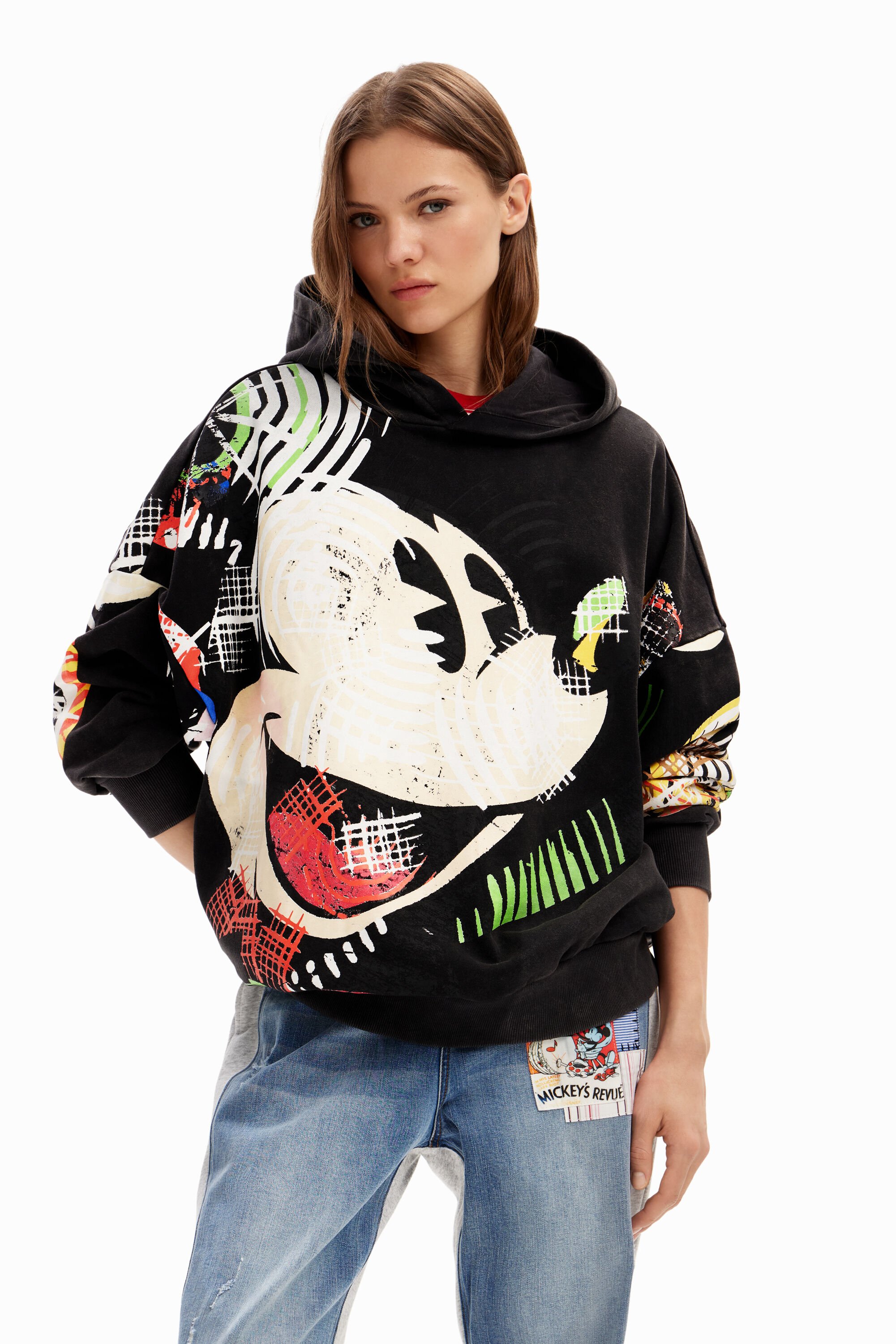 Oversized sweatshirt Mickey Mouse