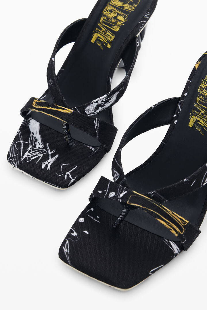 Sandale à talon cœur | Desigual
