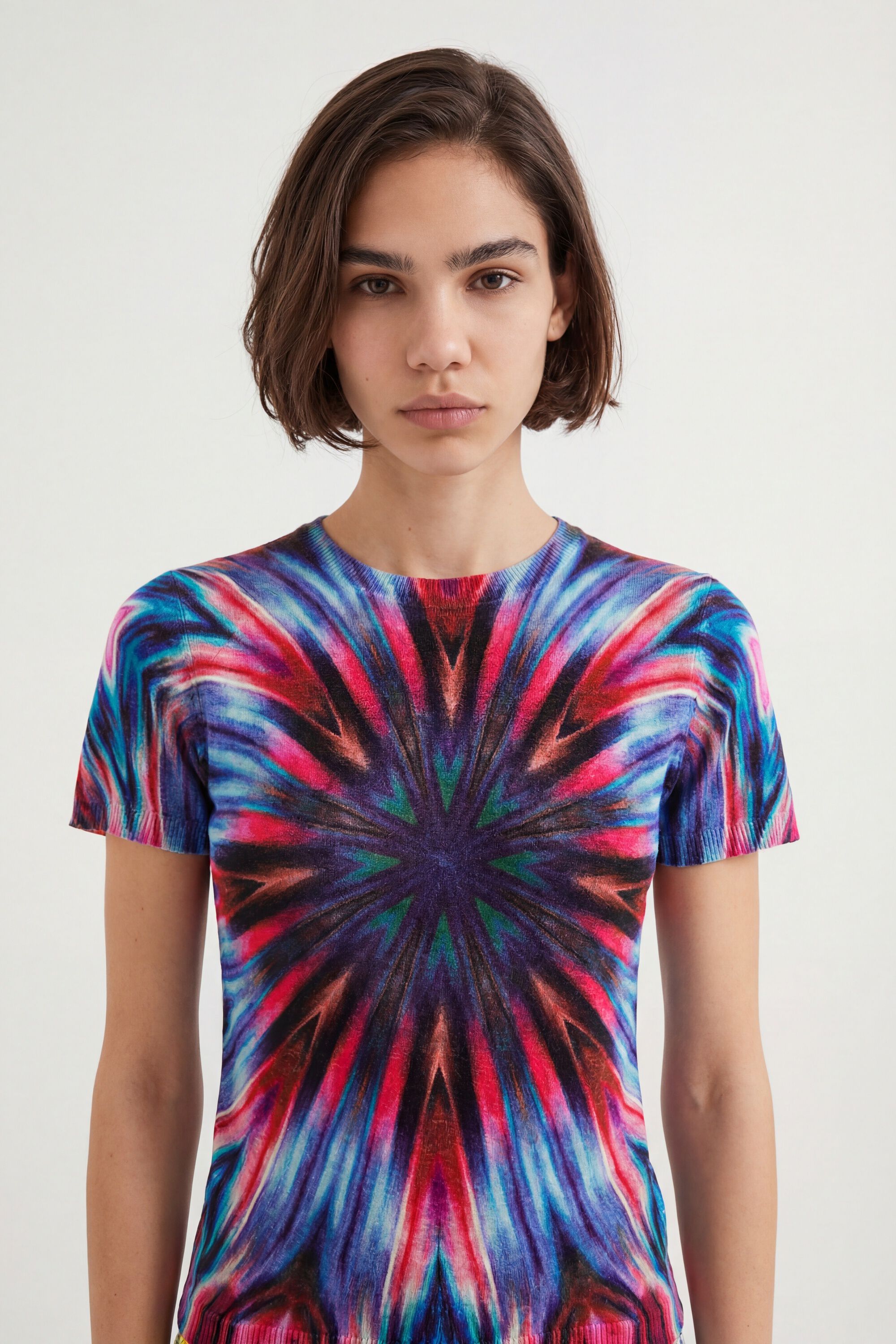 Desigual, Shirt in Kaleidoskop-Optik, Viskose, XS