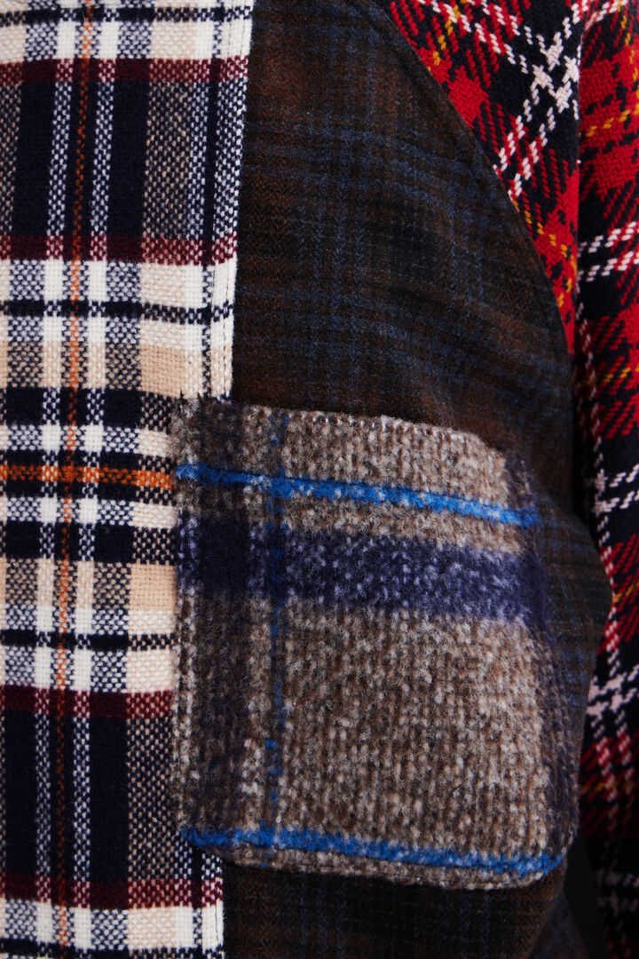 Tartan wool sweatshirt | Desigual