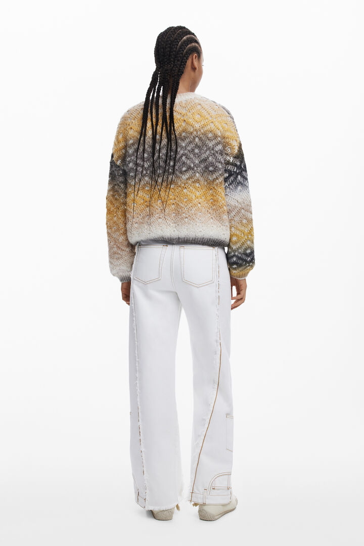 Jersey punto trenzado | Desigual