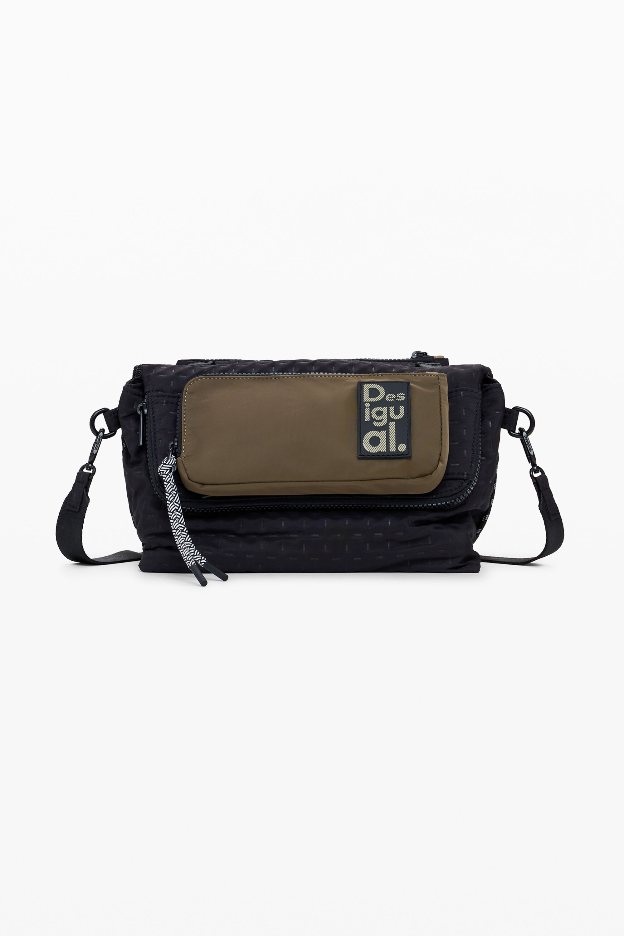 Desigual Voyager Multiposition Bag In Black