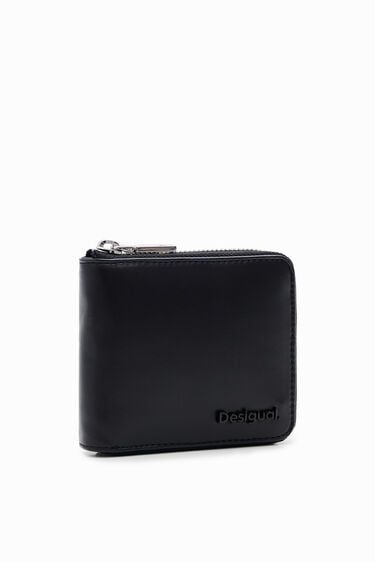 M padded leather wallet | Desigual