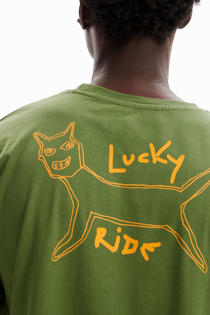Camiseta oversize gato | Desigual
