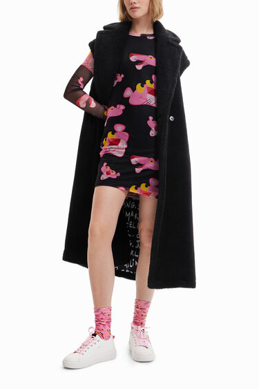 Robe courte Pink Panther | Desigual