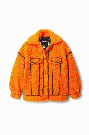 Arty fleece jacket | Desigual