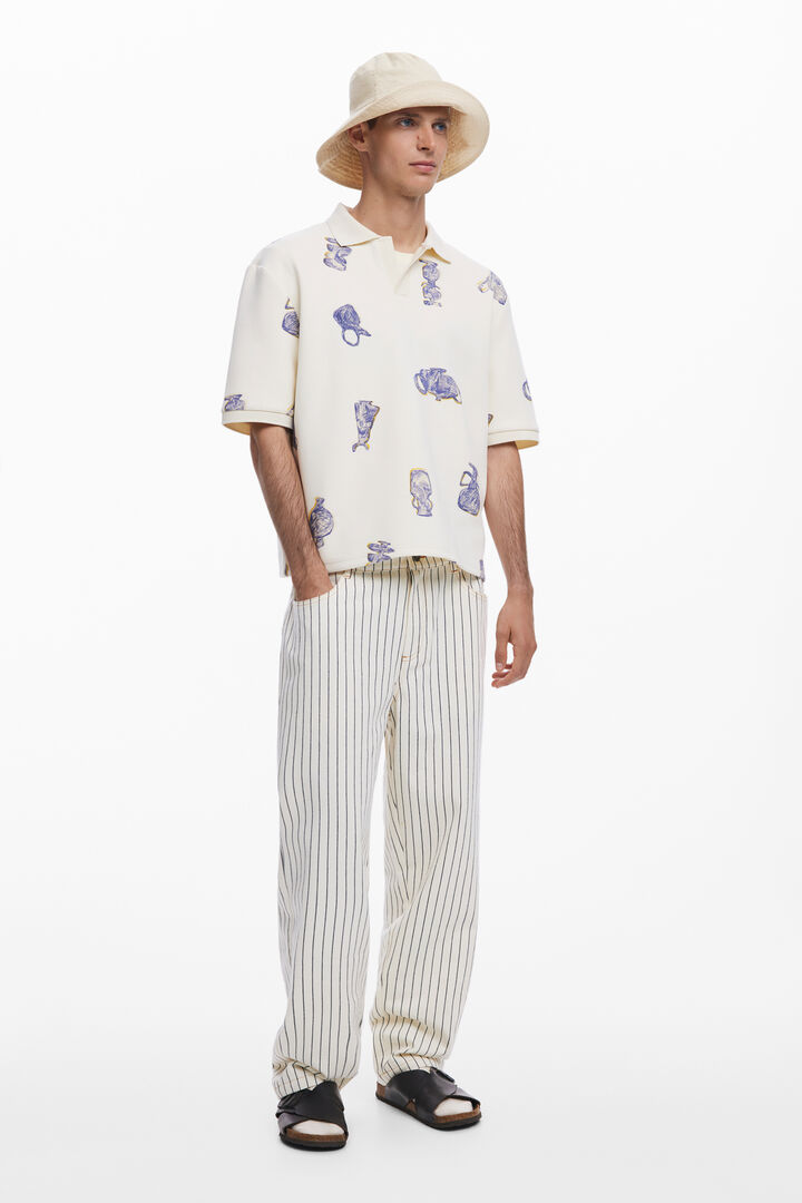 Pantalón rayas verticales | Desigual