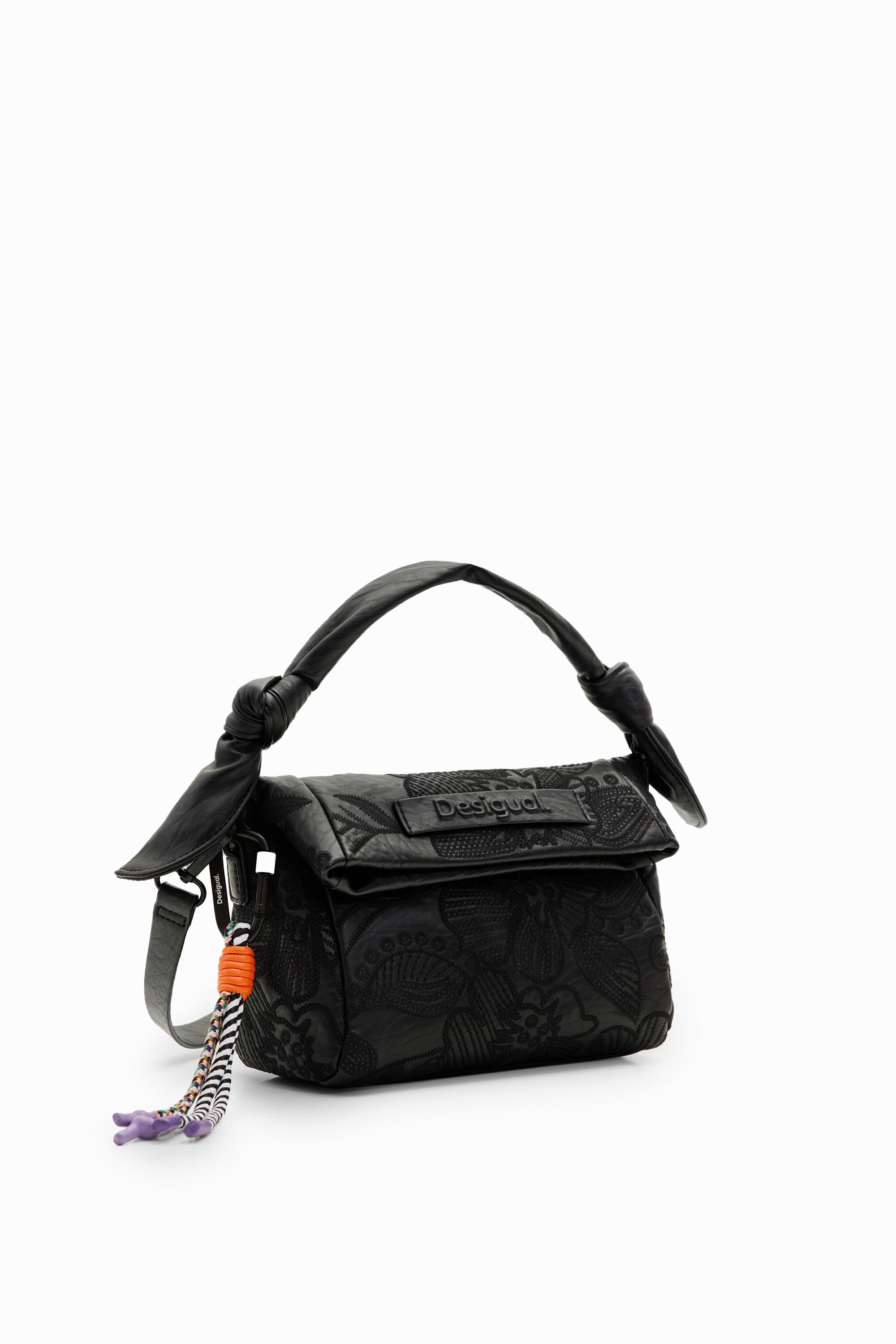 Desigual XS embroidered floral bag