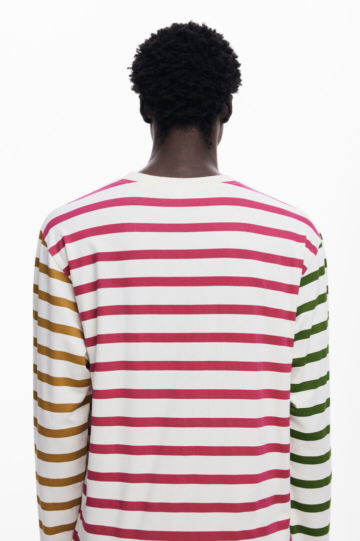 Multicolor striped T-shirt | Desigual