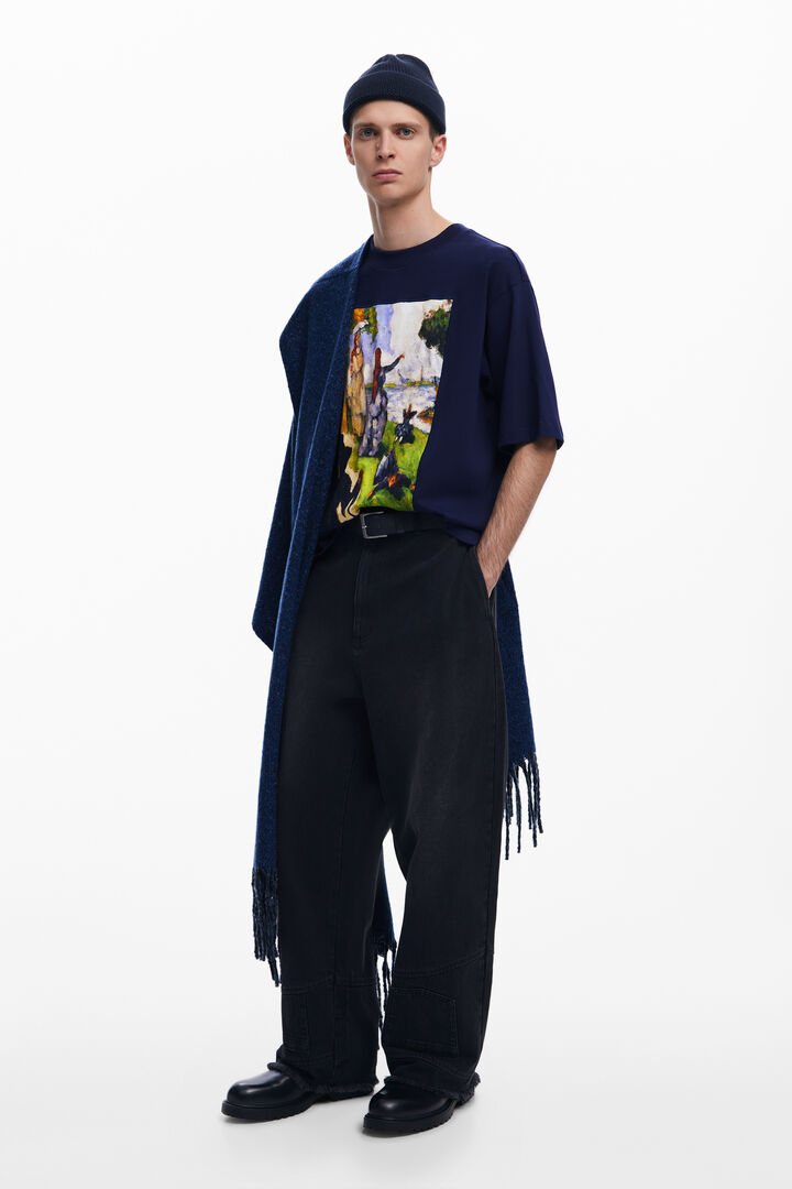 Paint print T-shirt | Desigual
