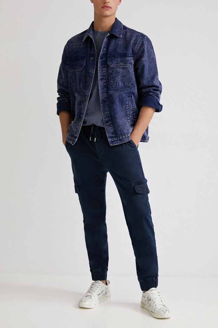 Giacca di jeans lavaggio consumato | Desigual