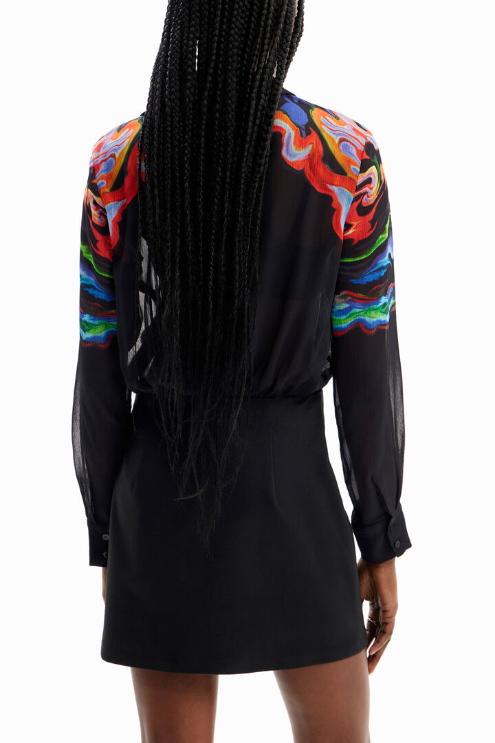 M. Christian Lacroix combination short dress | Desigual