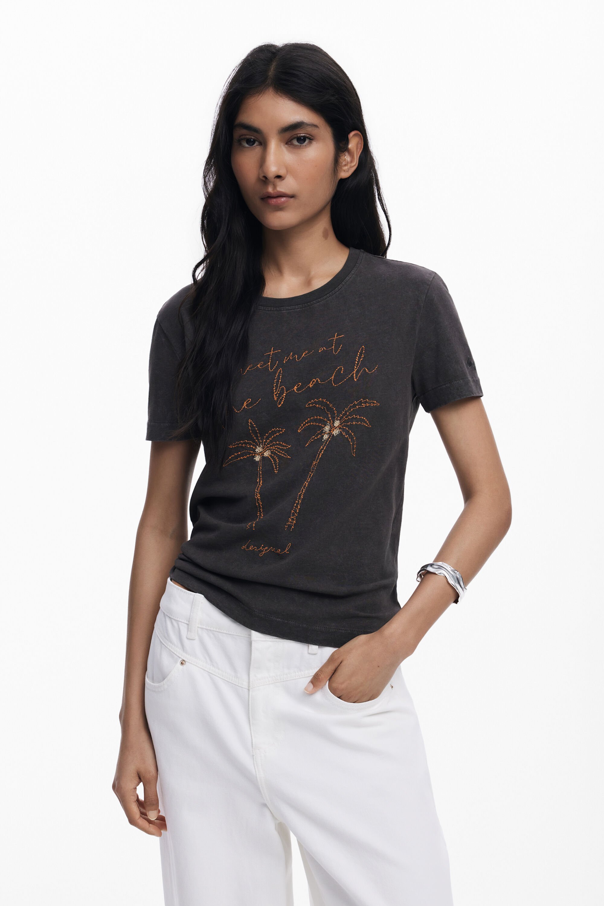 Palmen-T-Shirt