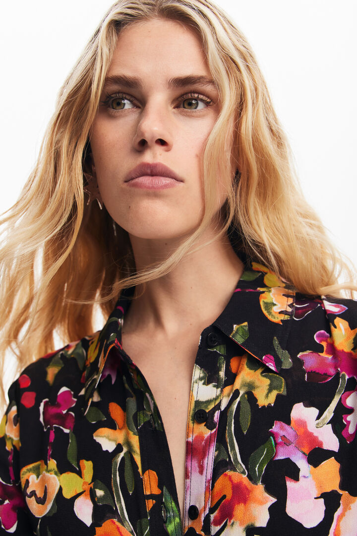 Floral shirt dress | Desigual