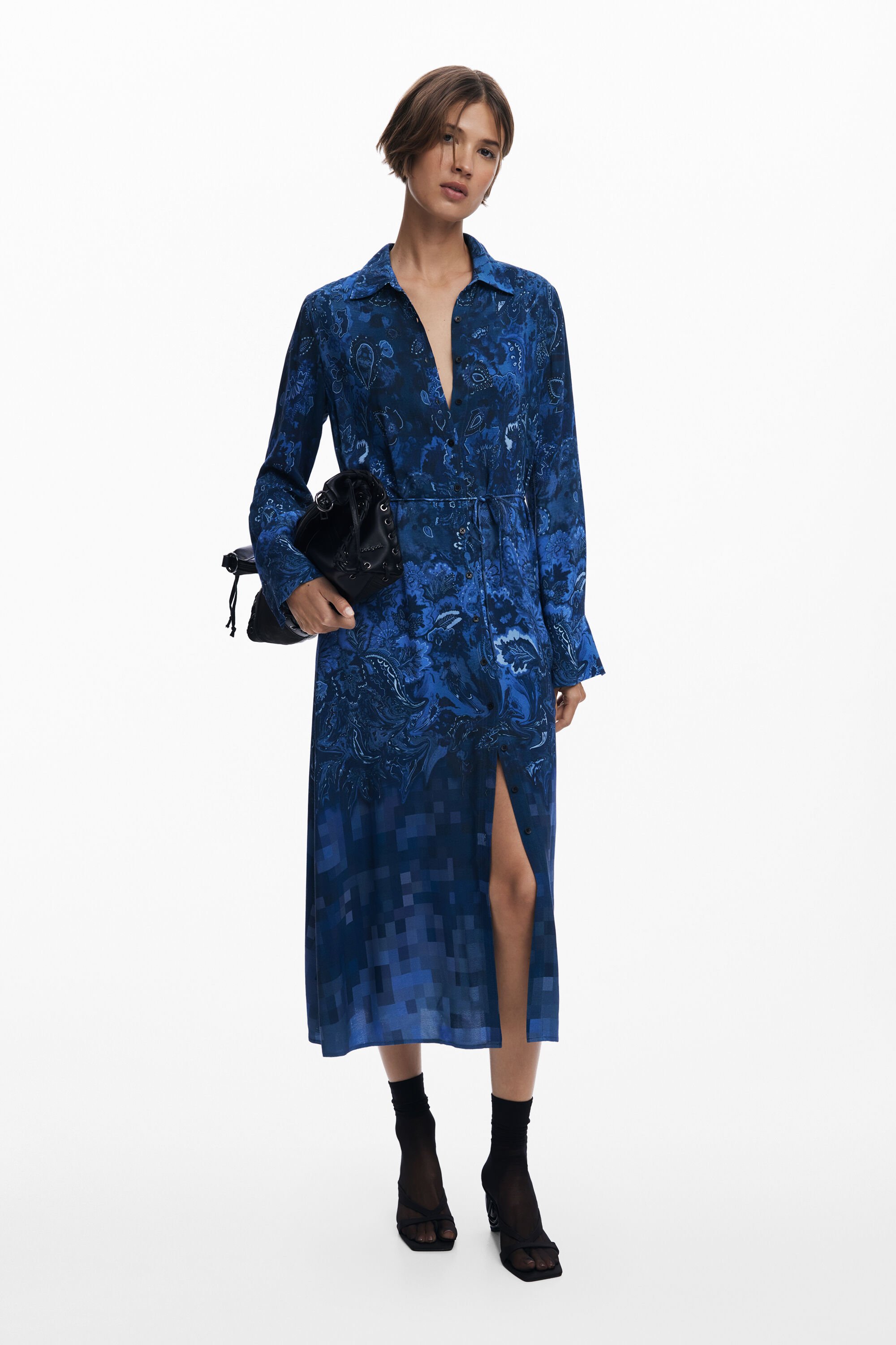 Paisley-Hemdkleid