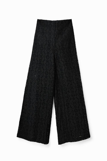 Pantaloni pizzo trasparenze | Desigual