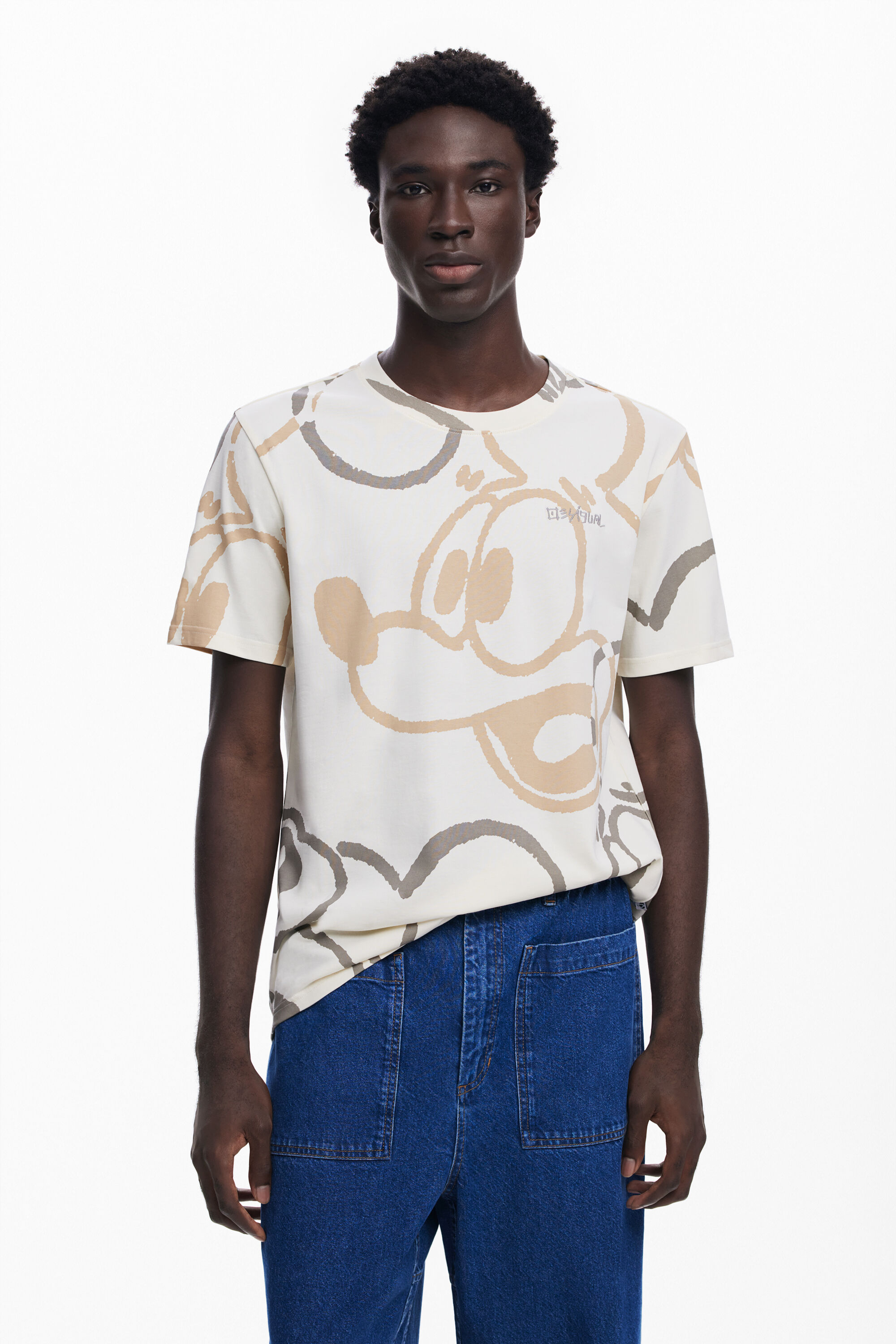 Maglietta Mickey Mouse da uomo I Desigual