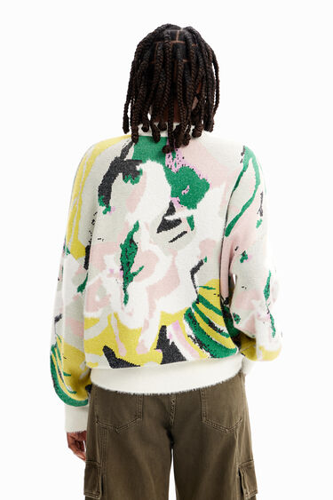 Oversize arty pullover | Desigual