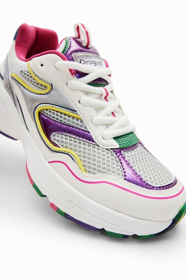 Multicolour running sneakers | Desigual