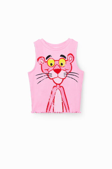 Ribbed Pink Panther T-shirt | Desigual