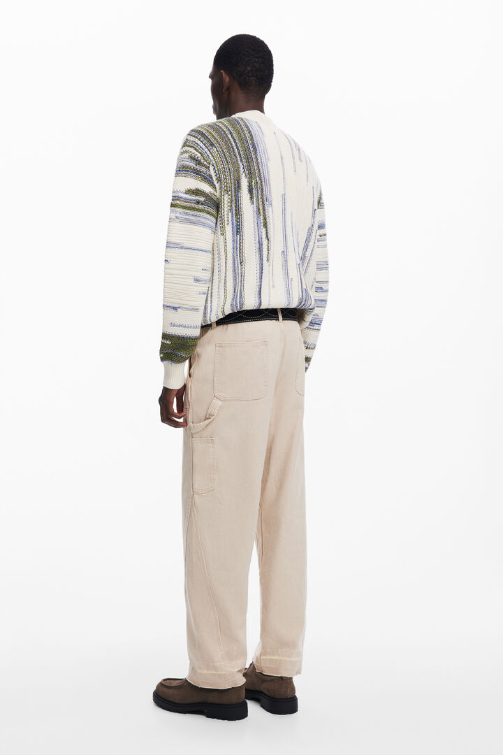 Arty printed sweater | Desigual